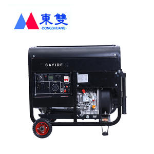 Générateur diesel Sayide 2-10 kW 220 V 380 V monophasé triphasé portable pour usage domestique et extérieur - Product Image 4