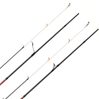 Canne à pêche spinning/casting UL ultra-légère 5ft6 6ft, action moyenne rapide, 1-8g 2-6lb, poignée EVA, pour ruisseau