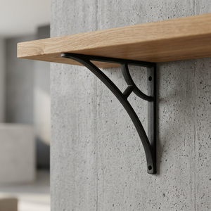 Industrial Modern Metal Wall Support Corbel <b>Shelf</b> <b>Bracket</b> for Living Room Home Decor - Product Image 2