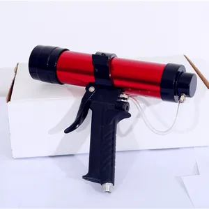 Professional 310ml Sausage Soft Pneumatic Caulking Gun Glass Glue Air Rubber Guns Tool With Control Valve