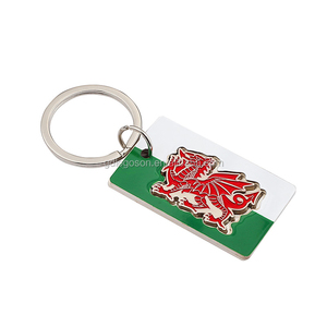 Thiết kế hộp điện thoại xe buýt lớn Ben London Keyring E bảng chữ cái chữ Union Jack - Product Image 4