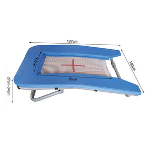 Plateforme de gymnastique à hauteur réglable ; Mini <span class=keywords><strong>trampoline</strong></span> d'entraînement pour les compétitions - Product Image 2