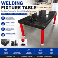 Nouveau kit de fixation de table de soudage modulaire 3D haute précision, construction en acier nitrué, aucune électricité requise pour l'assemblage de soudage