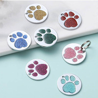 Gepersonaliseerde Kraag Pet Id Tag Gegraveerd Pet Id Naam Voor Kat Puppy Dog Tag Hanger Sleutelhanger Pet Accessoires