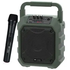 Magicvoice MV-10148AE Wireless Handheld Microphone USB-SD-BT Portable Portable Audio System