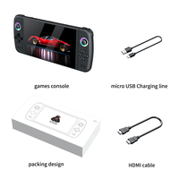 Console de jeu portable M27, écran HD RGB, jeux rétro classiques de l'enfance, joystick, cadeau pour enfants, consola portatil