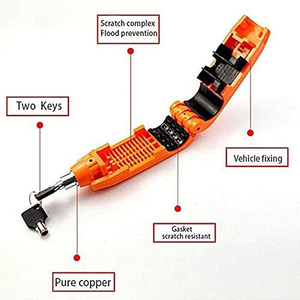 Nuevo Bloqueo de Seguridad para Manillar de Motocicleta, Bloqueo de Maneta de Freno, Bloqueo de Disco, Antirrobo para Scooter - Product Image 4