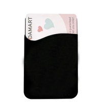 Étui de téléphone en silicone vierge pour sublimation avec support de carte intégré