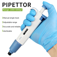 1000-5000UL Pipette sérologique Pasteur électronique numérique Pipettes de transfert automatique Prix Pipettes pour laboratoire