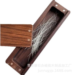 <b>Wooden</b> Pet Urn Rectangular Pull Out Lid For Whiskers Fur Storage Jewelry <b>Box</b> <b>Tea</b> <b>Box</b> Decorative Storage - Product Image 4