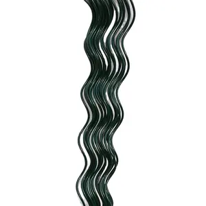 Atacado varejo verde pvc alta qualidade jardim planta treliça tomate espiral suporte para jardim planta