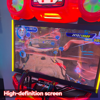 Simulateur de jeu de course dynamique, machine de jeu d'arcade pour centres de divertissement, machine de jeu à monnayeur en métal sans fil, espagnol, anglais