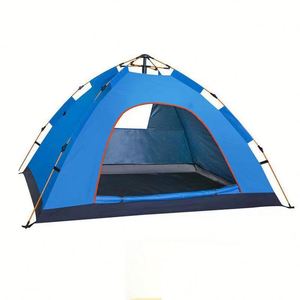 Tente de camping familiale ultralégère, portable, 1-2 personnes, automatique, imperméable, pour 3-4 personnes, pour l'extérieur - Product Image 1