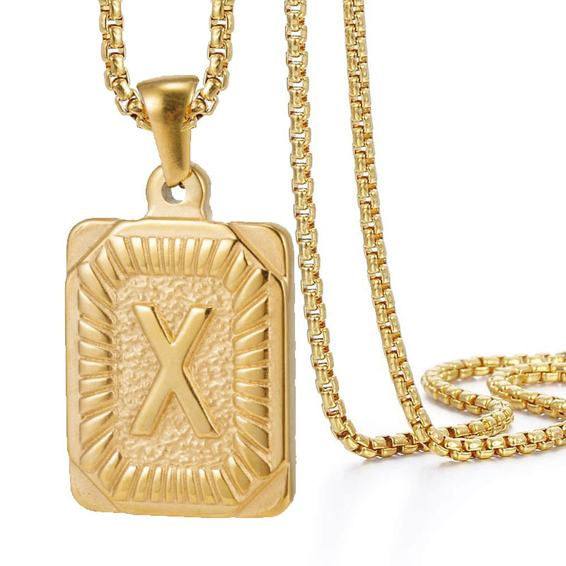 Gold X (including chain)