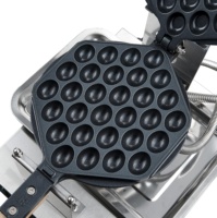 Machine à Gaufres Bulle Rotative Commerciale en Gros pour Usine, Crêpière Électrique Antiadhésive pour Cônes et Gaufres aux Œufs