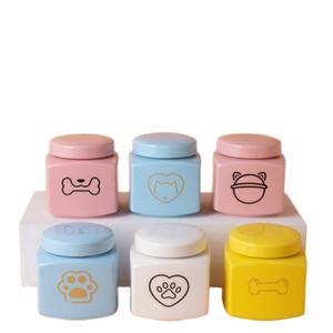 Urne commémorative en céramique pour animaux de compagnie pour chiens et chats Fournitures funéraires avec couvercle scellé et restes bocal en os Cercueils et urnes pour animaux de compagnie - Product Image 1