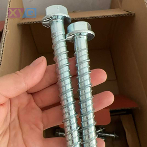 Anclajes de tornillo de hormigón Zinc plateado - Product Image 4