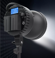 Fosoto Lumière LED de Studio pour Selfie COB Monture Bowens Lampe Photo Continue LED pour Studio Vidéo avec Télécommande Éclairage Photographique