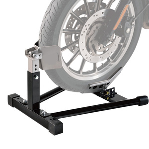 Remorque <span class=keywords><strong>de</strong></span> stationnement en acier moto vélos support stockage cale <span class=keywords><strong>de</strong></span> roue avant - Product Image 3