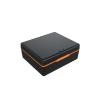 Boîte de stérilisation UV carrée avec miroir et coussinet en silicone pour nettoyer et stériliser les appareils orthodontiques