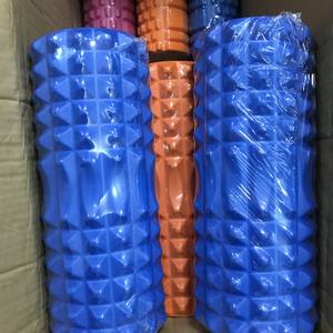 Rodillo de Yoga y Pilates Portátil de Alta Densidad, Columna de Espuma con Puntos Flotantes, Ecológico, para Masajes Deportivos, Relajación y Fitness - Product Image 4