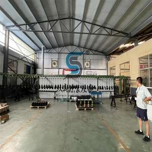 Beschichtungsanlage für Metall Lackier- & Flüssigspritzanlage Wasservorhang-Spritzkabine Trockenspritzkabine - Product Image 5