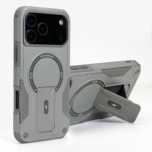 Armor Robot Defender Trường Hợp Với Chân Đế Nhiệm Vụ Nặng Nề Cứng 2 Trong 1 Chống Sốc Trường Hợp Điện Thoại Đối Với iPhone 17 16 15 14 13 12 Cộng Với Pro Max - Product Image 1