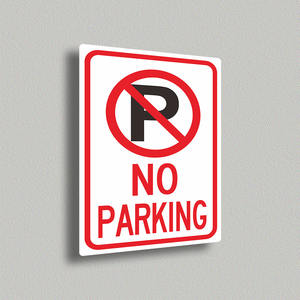 <span class=keywords><strong>Panneau</strong></span> professionnel sans stationnement-<span class=keywords><strong>Panneau</strong></span> en aluminium réfléchissant robuste pour les parcs de stationnement, la gestion immobilière et les zones de remorquage - Product Image 3