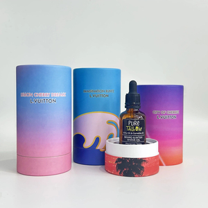 Tube en papier personnalisé écologique de haute qualité pour parfum et huiles essentielles, boîte cylindrique en carton multi-tailles avec insert en EVA pour cosmétiques - Product Image 3
