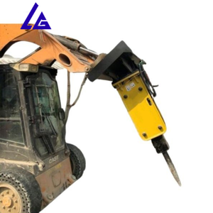 كسارة هيدروليكية علوية للجرافة الانزلاقية لتكسير الصخور الصلبة وهدم الخرسانة الثقيلة - Product Image 2
