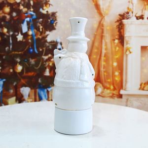 ของตกแต่งคริสต์มาสขายดี โคมไฟ LED รูปตุ๊กตาหิมะ 1 ลิตร แสงวอร์มไวท์ พร้อมลูกโลกหิมะใส่น้ำ สำหรับตกแต่งไฟประดับ - Product Image 5