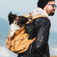 Sac de transport pour animaux de compagnie approuvé par les compagnies aériennes Soft Sided Cat Pet Carrying Bag Travel Supplies Accessories Indoor Cats, aéré Medium Puppy