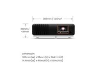 Projecteur de console de jeu intelligent 4K BenQ X500i à courte focale, temps de réponse de 4 ms, mode jeu automatique, EARC, S/PDIF, UHD HDR, 2200 lumens