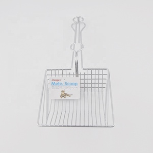 Product Cleaning stainless steel pet cat litter scooper pet poop scooper - Product Image 1
