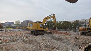 Pelle sur chenilles Caterpillar peinte à l'origine de 20 tonnes Pelle de terrassement à moteur CE 320GC 320 Pelle de terrassement d'occasion de 20 tonnes pas chère - Product Image 6