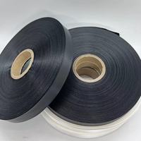 Vente en gros de chaleur 10mm-100mm 100% polyester satin étiquette d'entretien rouleau pour vêtements