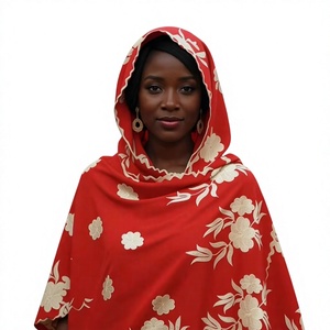 Wholesale Embroidered Polyester Voile <b>Shawl</b> Garbasaar Floral Rhinestone Scallop Border Lightweight Party Wear OEM ODM Custom - Product Image 1