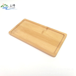Plateau en bambou de style japonais, petite taille, pour servir le thé, le petit-déjeuner, les collations, les fruits, les légumes, pour la maison, le salon - Product Image 5