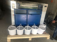 Machine d'impression de sacs en tissu non tissé de première qualité, à rouleaux multiples, à haut rendement, durable, avec boîtier rouge fermé, pour centre d'emballage