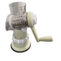 Automatische groentehakker keukenhulp multifunctionele roterende rasp siliconen rubber roestvrijstalen messen voor fruit en groenten