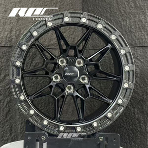 Jantes Roc Custom en fibre de carbone Beadlock Drag Sport 18 pouces Jantes forgées 5x114.3 Jantes Beadlock pour <span class=keywords><strong>Mustang</strong></span> <span class=keywords><strong>Gt</strong></span> S650 - Product Image 2