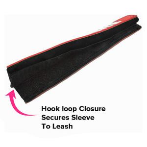 Sarung tali anjing Neoprene tahan lama, pelindung silikon tahan air sesuai tali standar 1 inci - Product Image 4