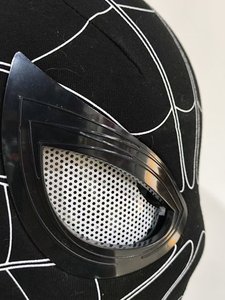 Supereroe Full Face maschera occhi regolabili <span class=keywords><strong>Spiderman</strong></span> Cosplay maschera in lattice di seta plastica per Halloween & feste - Product Image 6