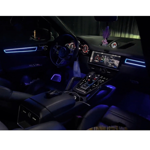 Wholesale Symphony <b>LED</b> Car Ambient <b>Light</b> for Porsche Cayenne 2018-2023 Interior Atmosphere Acrylic Strip <b>Lamp</b> Manufacturer - Product Image 3