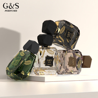 Bouteilles de parfum en verre personnalisables en forme de bouteille de vin, 30 ml, 50 ml, 100 ml, luxe moderne, sérigraphiées, pour cadeau