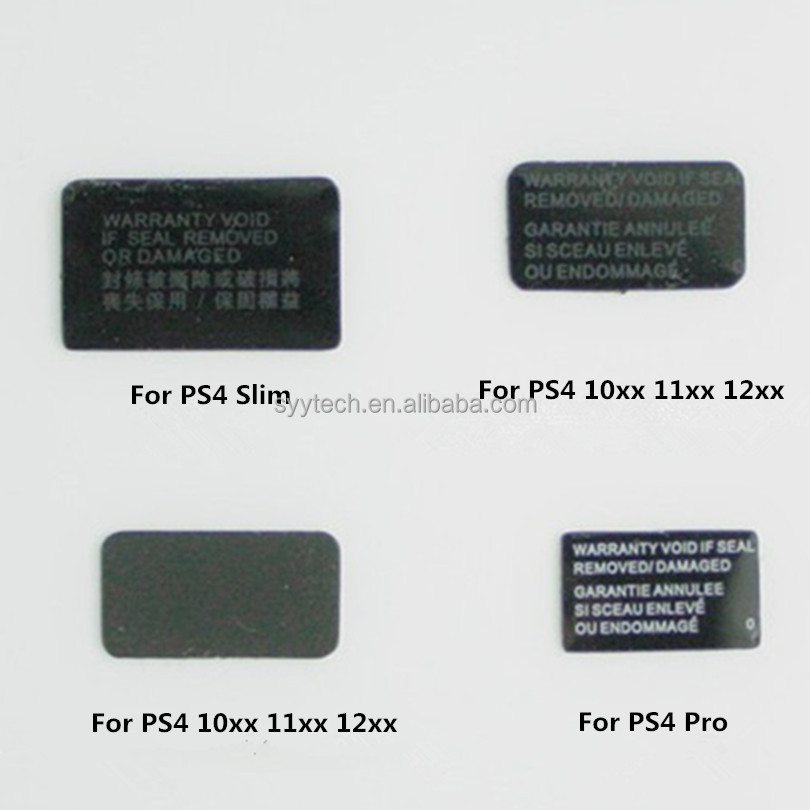 SYYTECH Label Stickers for PS4 Slim Pro 1000 1100 1200