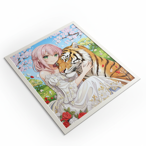 Op maat gemaakte 3D reliëfkunstprints, reliëfpatroon papierposterprint, illustratie galerijcollectie, door de kunstenaar gesigneerde editie kunstwerk - Product Image 4