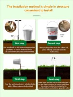 Capteur de sol multicouche haute précision pour l'agriculture, sortie RS485, température, humidité, EC
