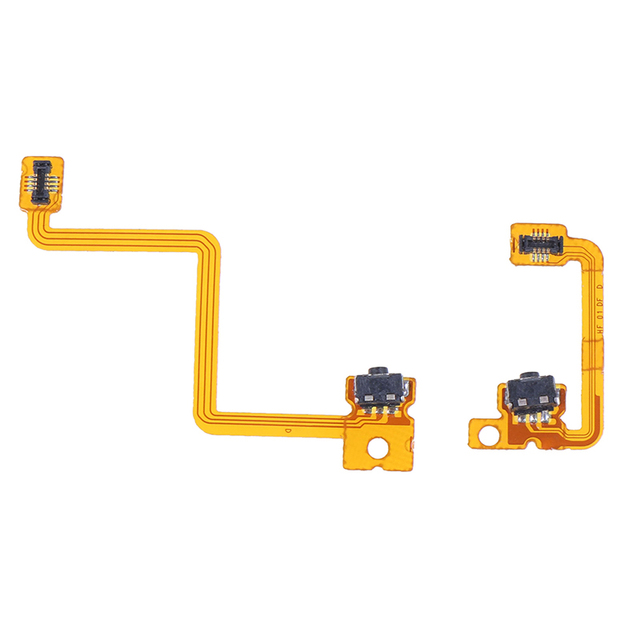 1 Pair Shoulder Trigger Button Left Right Flat Ribbon Flex Cable for Nintend 3DS Repair Part L R Switch Ribbon Cable