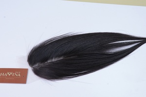ผมต่อแบบตรงผมมนุษย์สีดำธรรมชาติเกรด12A สำหรับผมต่อ - Product Image 3